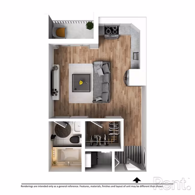 The Blakely C105 floor plan